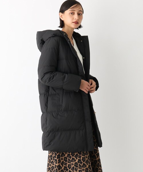 【ミュラーダウン】ボリュームカラーロングジャケット