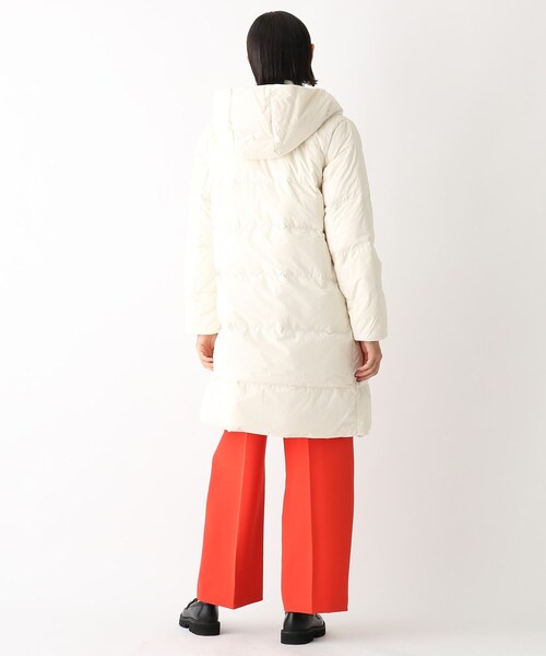【ミュラーダウン】ボリュームカラーロングジャケット
