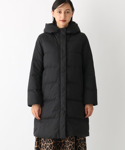 OPAQUE.CLIP（オペークドットクリップ）の「◆【ミュラーダウン】ボリュームカラーロングジャケット（ダウンジャケット/コート・レディース・ブラック/オフホワイト/ベージュ・36/38/40）」の17枚目の写真