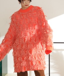 mag.by c | (mag.by c)フリンジチュニックニット(ニット/セーター)