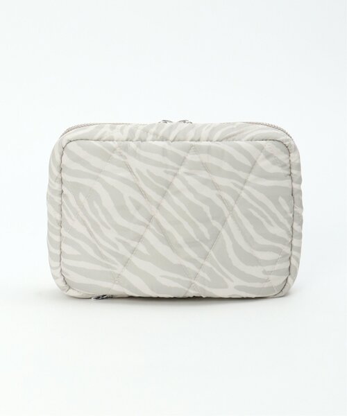 LBC（エルビーシー）の「キルトガジェットポーチ（ポーチ・レディース・ライトグレー/ブラック・FREE）」の16枚目の写真