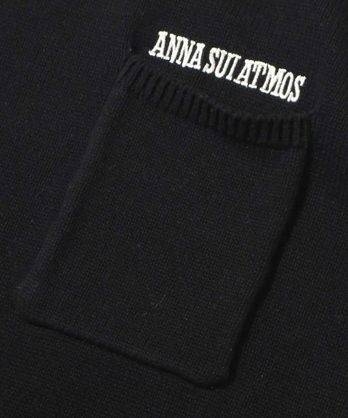 ANNA SUI(アナスイ)の「ANNA SUI × ATMOS ニットベスト(ベスト・レディース・サックスブルー/ホワイト・L/XL/M)」の5枚目の写真