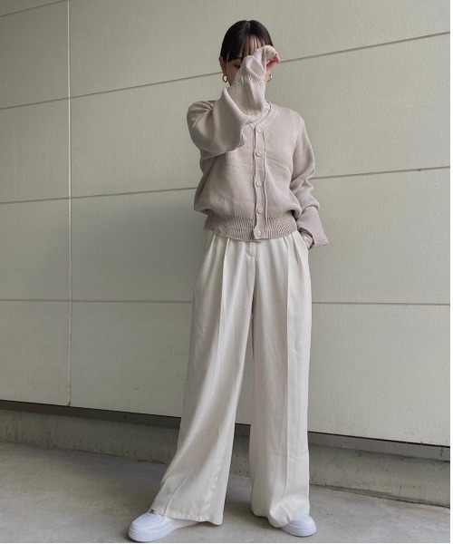 AMAIL（アマイル）の「Sky iland cloth（Tシャツ/カットソー・レディース・カーキ/ラベンダー・FREE）」の13枚目の写真