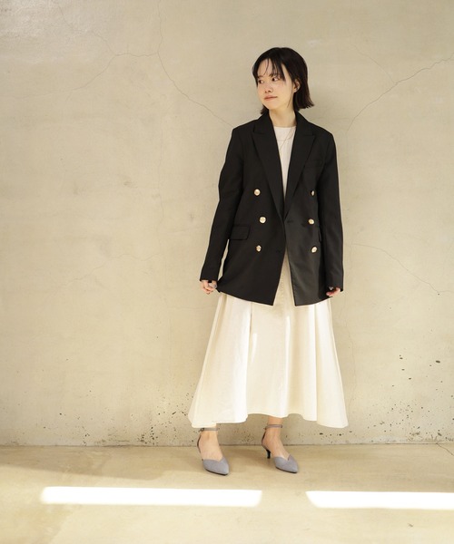 SESTO(セスト)の「キトゥンヒールアンクルストラップパンプス(パンプス・レディース・ゴールド/ブラック/チェック・22.5cm/23.0cm/23.5cm/24.0cm/24.5cm/25.0cm)」の7枚目の写真