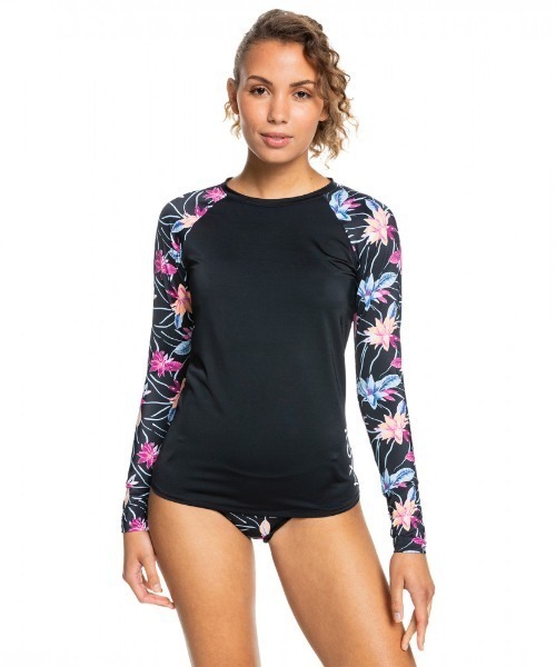 ROXY ACTIVE LS LYCRA/ロキシー長袖ラッシュガード(水着)