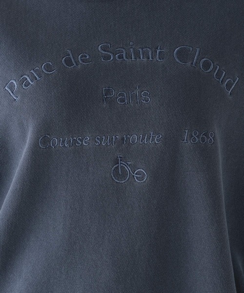 BABYLONE(バビロン)の「サイクル刺繍スウェット(スウェット・レディース・ベージュ/ネイビー/オフホワイト・フリー)」の7枚目の写真