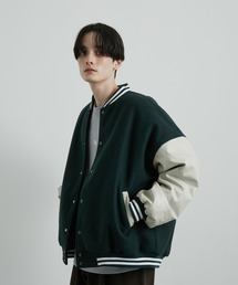 JUNRED（ジュンレッド）の「ウーリーニットバルーンスタジャン（スタジャン・メンズ）」