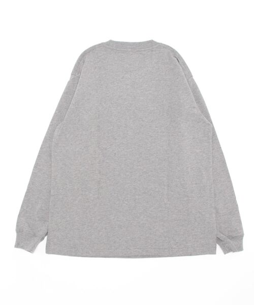 FRUIT OF THE LOOM(フルーツオブザルーム)の「【FRUIT OF THE LOOM】7oz 天竺 ロングポケットTシャツ/メンズ/レディース(Tシャツ/カットソー・メンズ・ブラック/ホワイト/グレー・L/S/XS/XL/M)」の4枚目の写真