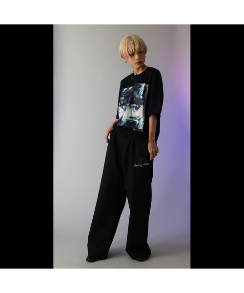 RADIO EVA（ラヂオエヴァ）の「RADIO EVA A067 EVANGELION Painting T-Shirt by Cigarette-burns（Tシャツ/カットソー・メンズ・グレー/ブラック/ホワイト/ネイビー/オリーブ・LARGE/X-LARGE/MEDIUM）」の10枚目の写真