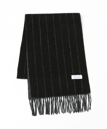 マフラー（ブラック/黒色系・ストライプ柄）ファッション通販 - ZOZOTOWN