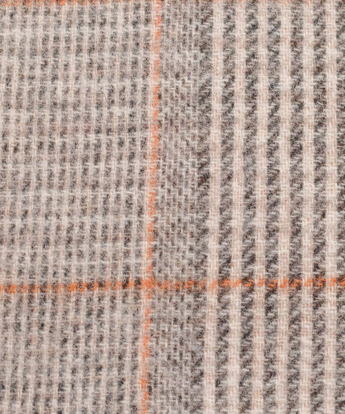 ABAHOUSE（アバハウス）の「【ウール×カシミヤ】細幅マフラー 30×170【ピンストライプ/チェック】（マフラー・メンズ・ブラック/ネイビー/ボルドー/オレンジ/ブルー・フリー）」の9枚目の写真