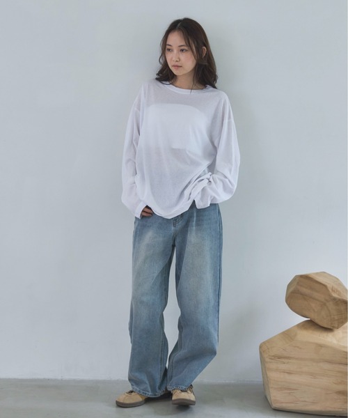 トップス mirumiru セール】マルチウェイレイヤードトップス（Tシャツ/カットソー