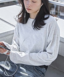 feepur（フェピュール）の「スラブ調オーバーシアートップス（Tシャツ/カットソー）」