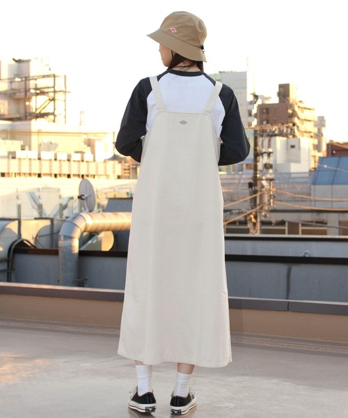 ダントン　サロペットスカート　エクリュ　36 新品 ダントン サロペットスカート エクリュ 36 新品 - メルカリ