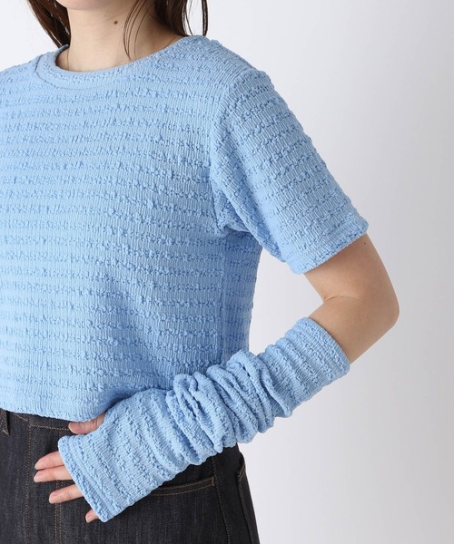Heather(ヘザー)の「アームウォーマー付きプルオーバー 182351(Tシャツ/カットソー・レディース・ブラック/ブルー/アイボリー・FREE)」の14枚目の写真
