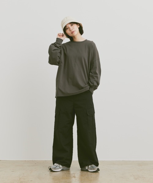 flaner（フラネ）の「Corduroy bucket hat / コーデュロイバケットハット（ハット・レディース・ブラック/アイボリー・FREE）」の18枚目の写真