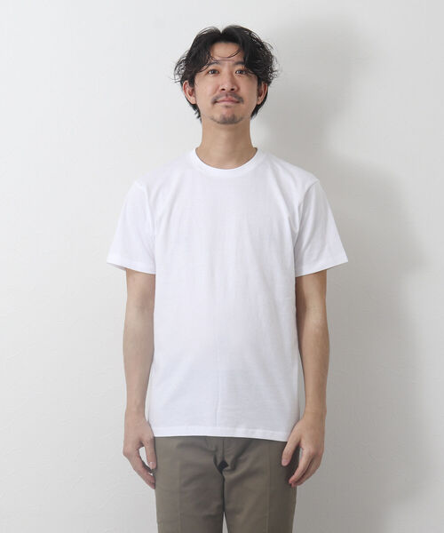 NOLLEY'S goodman（ノーリーズグッドマン）の「SIX FUNCTIONS 半袖Tシャツ付き プレーティング Vカーディガン（カーディガン/ボレロ・メンズ・ロイヤルブルー/イエロー/ベビーピンク/グリーン/ベージュ/ネイビー・S/M/L）」の19枚目の写真