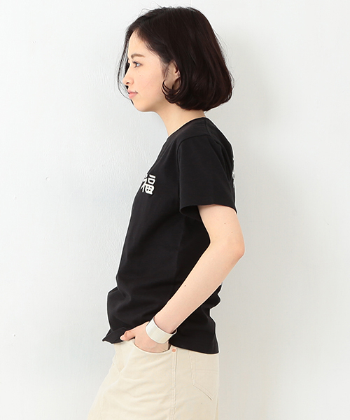 BEAMS BOY（ビームスボーイ）の「TOYO×BEAMS BOY / VIET-NAM T（Tシャツ/カットソー・レディース・ナチュラル/ブラック・ONE SIZE）」の3枚目の写真