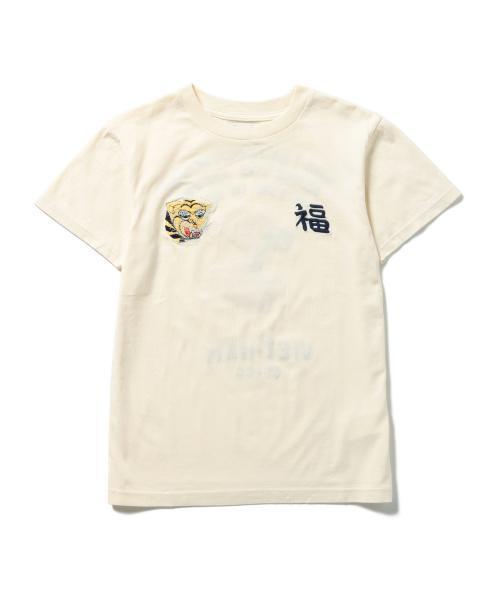 BEAMS BOY（ビームスボーイ）の「TOYO×BEAMS BOY / VIET-NAM T（Tシャツ/カットソー・レディース・ナチュラル/ブラック・ONE SIZE）」の20枚目の写真