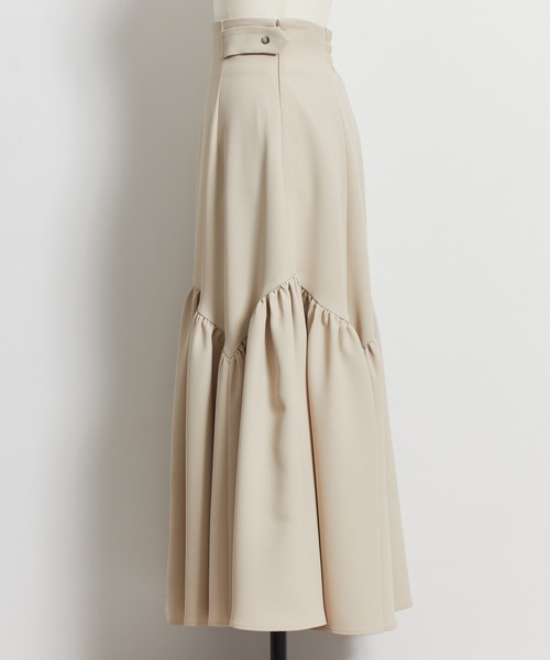 NOELA（ノエラ）の「ティアードスカート（スカート・レディース・ブラック/サックスブルー/ベージュ・M/S）」の13枚目の写真