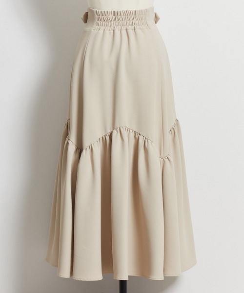 NOELA（ノエラ）の「ティアードスカート（スカート・レディース・ブラック/サックスブルー/ベージュ・M/S）」の14枚目の写真