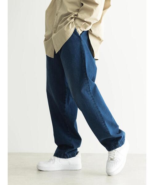 CRAFT STANDARD BOUTIQUE（クラフトスタンダードブティック）の「3タックデニムスラックス（デニムパンツ・メンズ・インディゴブルー/ダークインディゴブルー・L/LL/M）」の17枚目の写真