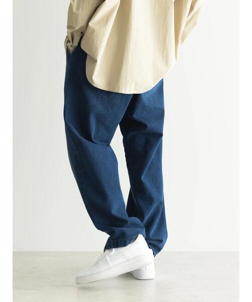 CRAFT STANDARD BOUTIQUE（クラフトスタンダードブティック）の「3タックデニムスラックス（デニムパンツ・メンズ・インディゴブルー/ダークインディゴブルー・L/LL/M）」の18枚目の写真