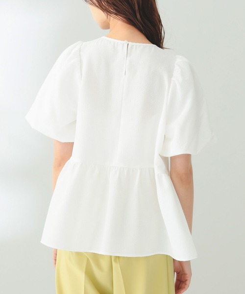 B:MING by BEAMS(ビーミングバイビームス)の「B:MING by BEAMS / シアサッカー ブラウス(シャツ/ブラウス・レディース・サックスブルー/ピンク/オフホワイト・MEDIUM/SMALL)」の14枚目の写真