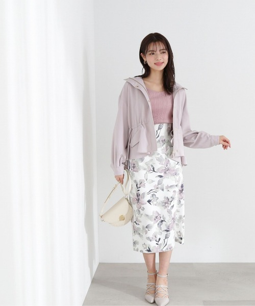 PROPORTION BODY DRESSING（プロポーションボディドレッシング）の「レイヤード風フレアースリーブニット / 1213170316（ニット/セーター・レディース・ピンク/グレー/ブラック・SMALL/MEDIUM）」の13枚目の写真