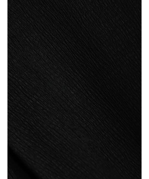 CRAFT STANDARD BOUTIQUE(クラフトスタンダードブティック)の「シアーハイネックトップス(Tシャツ/カットソー・レディース・ブラック/カーキ/オフホワイト・L/M)」の6枚目の写真