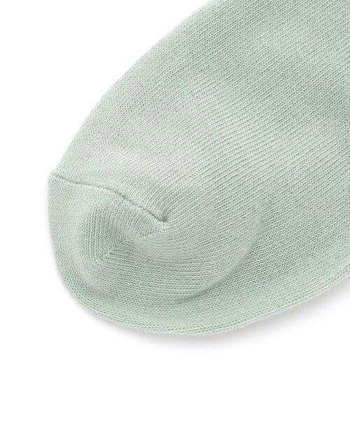 algy（アルジー）の「クマシアークルーソックス（ソックス/靴下・キッズ・ミント/ブラック/オフホワイト・24/21）」の4枚目の写真