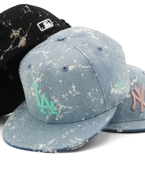 ニューエラキャップ スプラッシュデニムMLB ONSPOTZ別注（キャップ