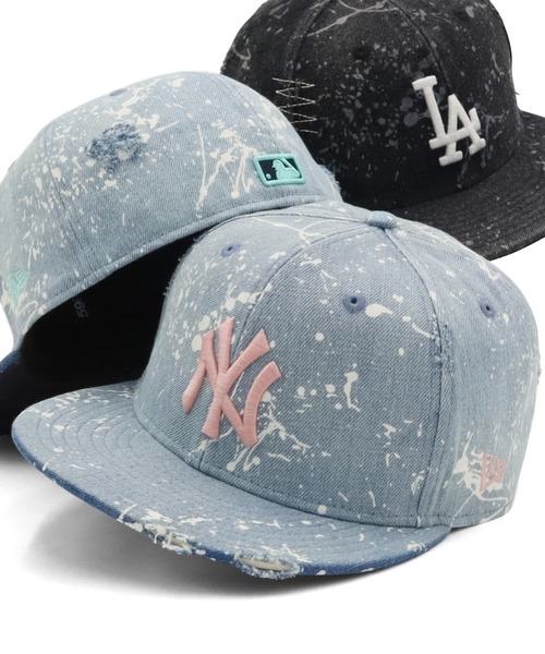 ニューエラキャップ スプラッシュデニムMLB ONSPOTZ別注（キャップ