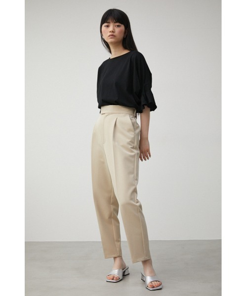 AZUL by moussy（アズールバイマウジー）の「FAUX LEATHER LOW HEEL SANDALS/フェイクレザーローヒールサンダル（サンダル・レディース・シルバー/ブラック/アイボリー/オレンジ・SMALL/MEDIUM/LARGE）」の20枚目の写真