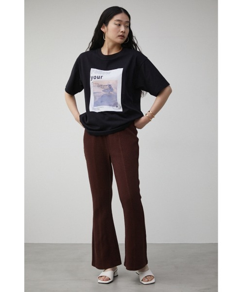 AZUL by moussy（アズールバイマウジー）の「FAUX LEATHER LOW HEEL SANDALS/フェイクレザーローヒールサンダル（サンダル・レディース・シルバー/ブラック/アイボリー/オレンジ・SMALL/MEDIUM/LARGE）」の6枚目の写真