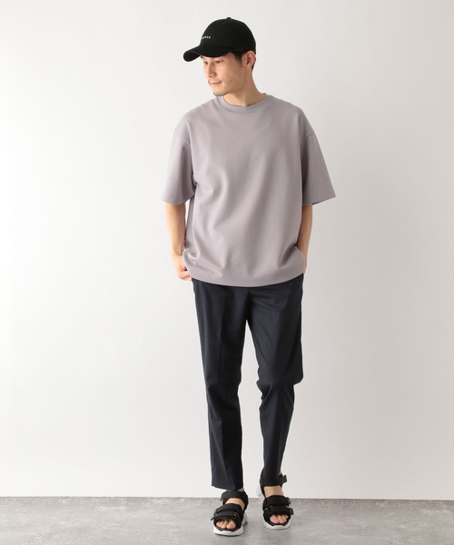GLOBAL WORK(グローバルワーク)の「ライトクッションCOOLクルー/半袖/163730(Tシャツ/カットソー・メンズ・ライトグレー/ブルー/グリーン/ホワイト系その他2/ベージュ系その他3/チャコールグレー/ブラック・X-LARGE/SMALL/LARGE/MEDIUM)」の10枚目の写真