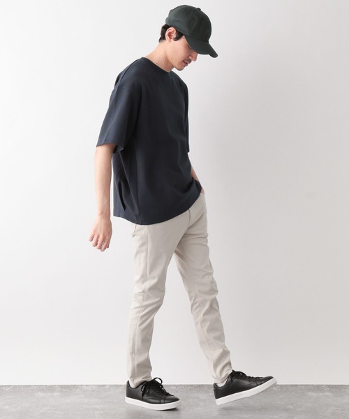 GLOBAL WORK(グローバルワーク)の「ライトクッションCOOLクルー/半袖/163730(Tシャツ/カットソー・メンズ・ライトグレー/ブルー/グリーン/ホワイト系その他2/ベージュ系その他3/チャコールグレー/ブラック・X-LARGE/SMALL/LARGE/MEDIUM)」の12枚目の写真