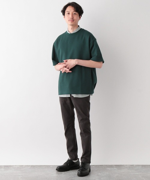 GLOBAL WORK(グローバルワーク)の「ライトクッションCOOLクルー/半袖/163730(Tシャツ/カットソー・メンズ・ライトグレー/ブルー/グリーン/ホワイト系その他2/ベージュ系その他3/チャコールグレー/ブラック・X-LARGE/SMALL/LARGE/MEDIUM)」の15枚目の写真