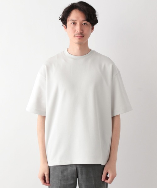 GLOBAL WORK(グローバルワーク)の「ライトクッションCOOLクルー/半袖/163730(Tシャツ/カットソー・メンズ・ライトグレー/ブルー/グリーン/ホワイト系その他2/ベージュ系その他3/チャコールグレー/ブラック・X-LARGE/SMALL/LARGE/MEDIUM)」の19枚目の写真