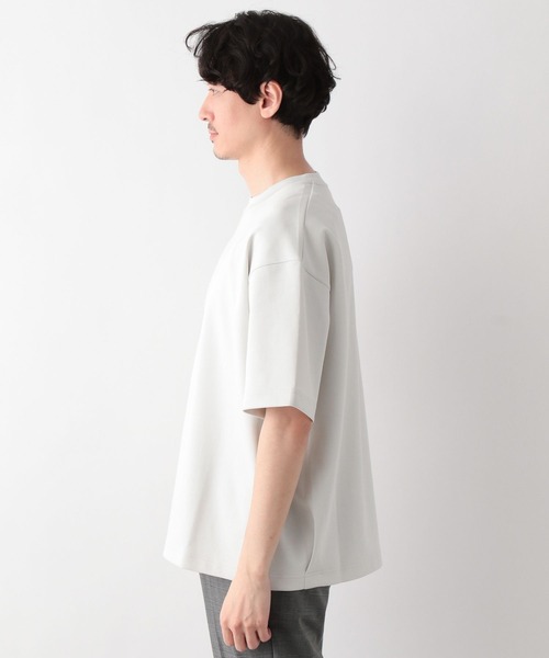 GLOBAL WORK(グローバルワーク)の「ライトクッションCOOLクルー/半袖/163730(Tシャツ/カットソー・メンズ・ライトグレー/ブルー/グリーン/ホワイト系その他2/ベージュ系その他3/チャコールグレー/ブラック・X-LARGE/SMALL/LARGE/MEDIUM)」の20枚目の写真