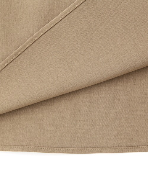 N.（N. Natural Beauty Basic）（エヌエヌナチュラルビューティーベーシック）の「◆スクエアケープシャツワンピース（シャツワンピース・レディース・ブルー/モカ/オフホワイト・MEDIUM）」の19枚目の写真