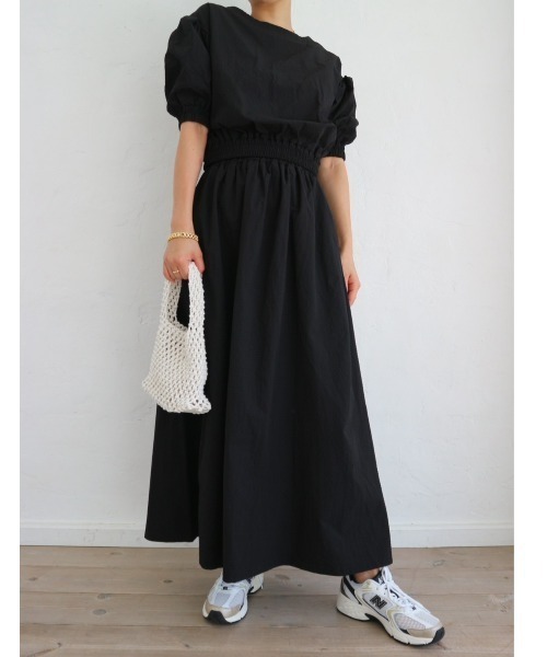 TRUNC（トランクエイティーエイト）の「Volume Puff Sleeve Set Up（セットアップ・レディース・ブラック・FREE）」の21枚目の写真