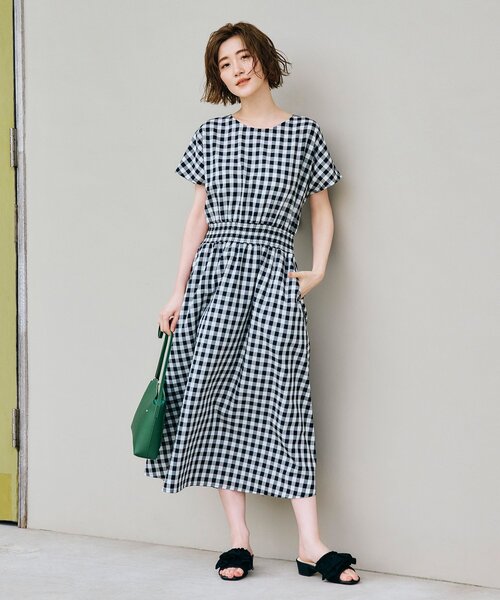 grove（グローブ）の「◆フリルディティールがレディライクなミュールサンダル（サンダル・レディース・ブラック/オフホワイト/ブルー・35/45）」の10枚目の写真