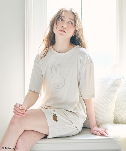 セール】【miffy/ミッフィー】パイルリブルームウェアパンツ