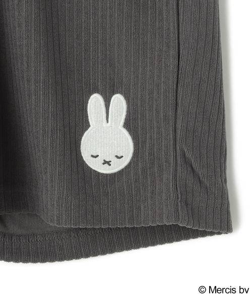 Miffy( ミッフィー)の「【miffy/ミッフィー】パイルリブショートパンツ/ルームウェア(上下別売り)(ルームウェア/パジャマ・レディース・アイボリー/グレー/ネイビー/ホワイト系その他/グレー系その他・LL/M/L)」の12枚目の写真