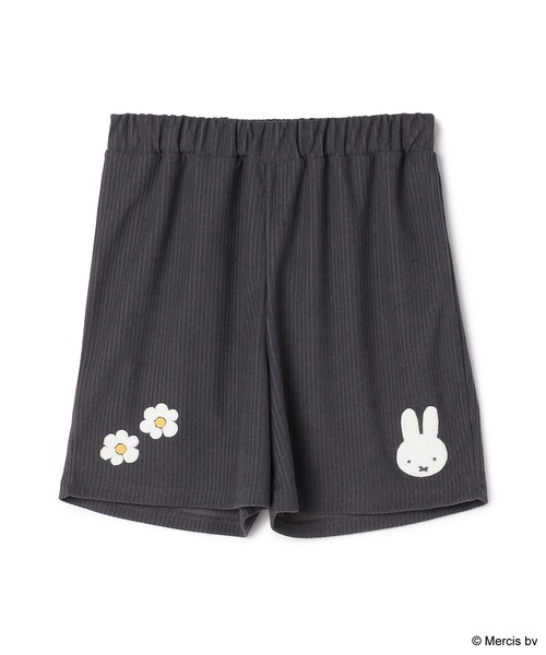 Miffy（ ミッフィー）の「【miffy/ミッフィー】パイルリブショートパンツ/ルームウェア（上下別売り）（ルームウェア/パジャマ・レディース・アイボリー/グレー/ネイビー/ホワイト系その他/グレー系その他・LL/M/L）」の11枚目の写真