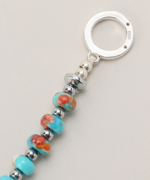 mikia（ミキア）の「【mikia/ミキア】 turquoise red shell  hematite necklace（ネックレス・レディース・その他11・FREE）」の5枚目の写真