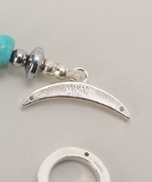 mikia（ミキア）の「【mikia/ミキア】 turquoise red shell  hematite necklace（ネックレス・レディース・その他11・FREE）」の6枚目の写真