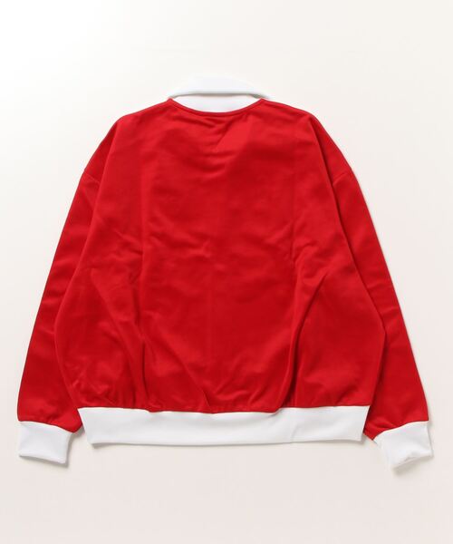 adidas（アディダス）の「adidas TRACKTOP / アディダス トラックトップ（ジャージ・レディース・レッド・XL/2XL/L/XL/S/M）」の2枚目の写真