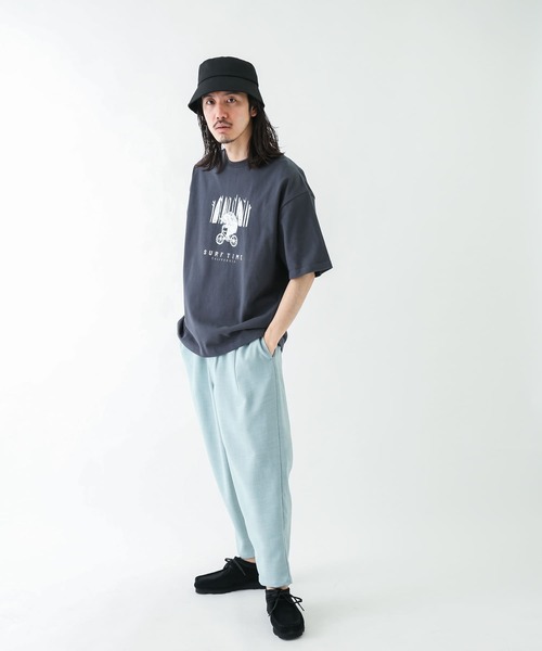 URBAN RESEARCH Sonny Label（アーバンリサーチサニーレーベル）の「ベアーモチーフグラフィックTシャツ（Tシャツ/カットソー・メンズ・レッド/チャコールグレー/オフホワイト・LARGE/MEDIUM）」の11枚目の写真